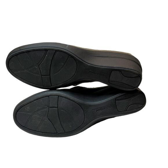 Natural Soul‎ By Naturalizer Taupe Suede Leather Mary Jane Shoes Size 9 M Wedge - Picture 7 of 8